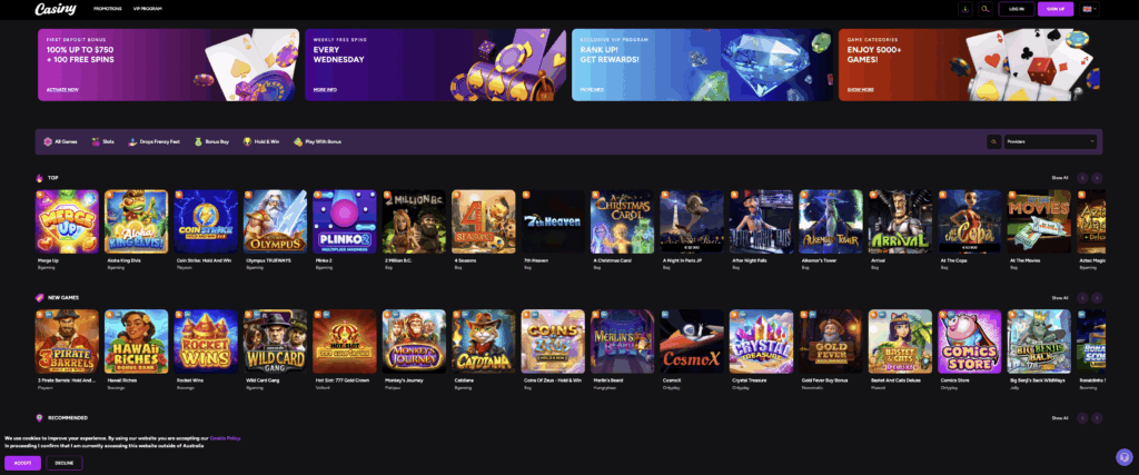 Discover the Excitement of Casiny Casino 5